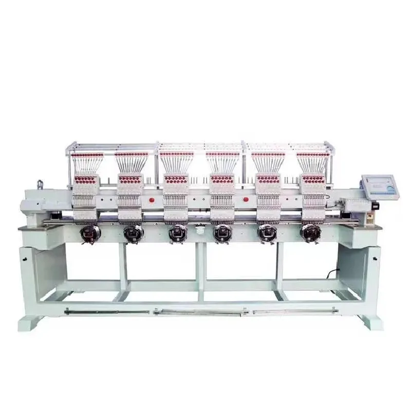 multi heads embroidery machine