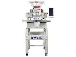 2 head embroidery machine