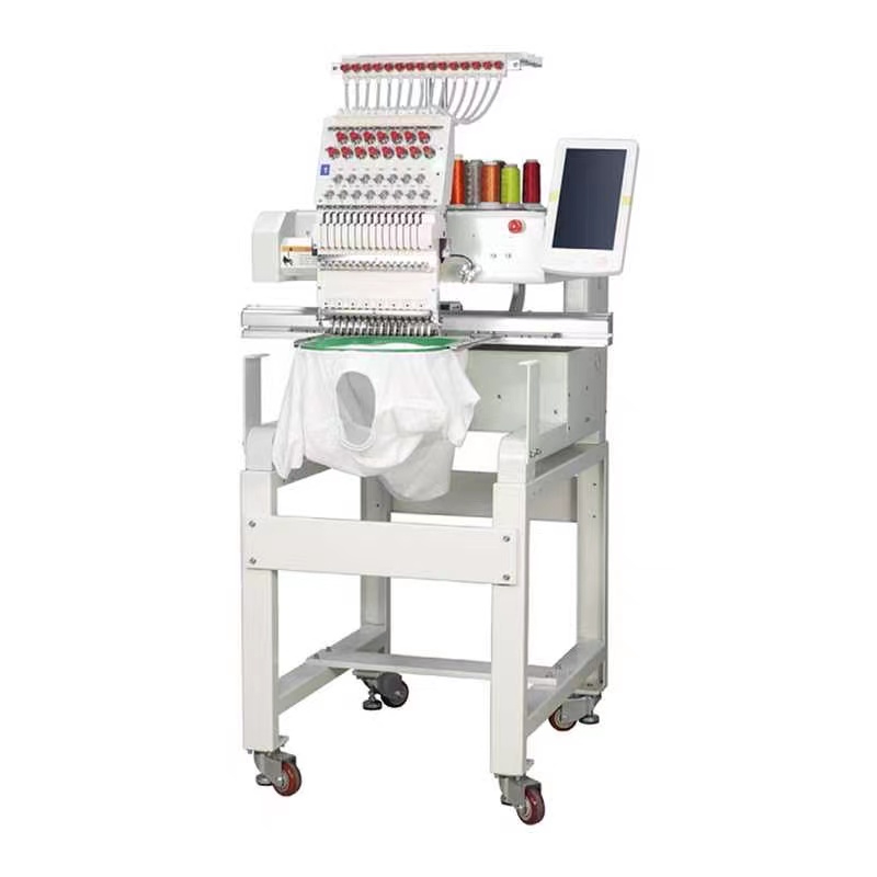 high quality cap embroidery machine computerized embroidery machine clothes single head embroidery machine