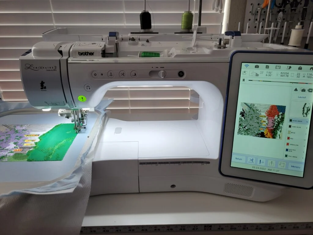 mini embroidery machine factory