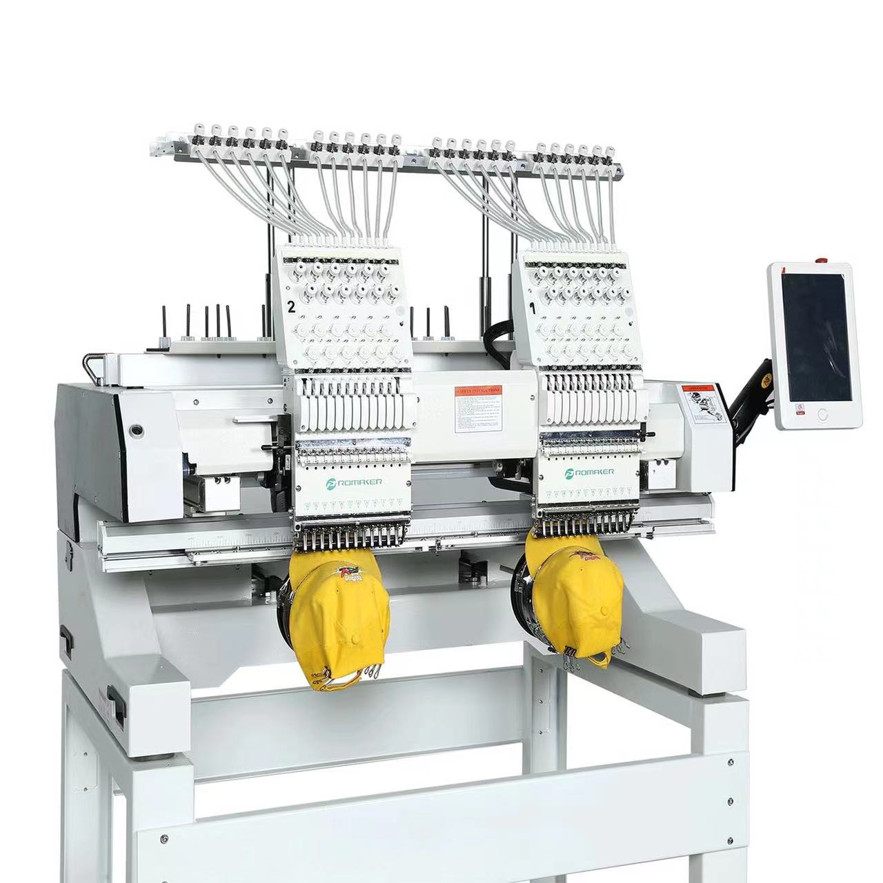 embroidery machine programmable service